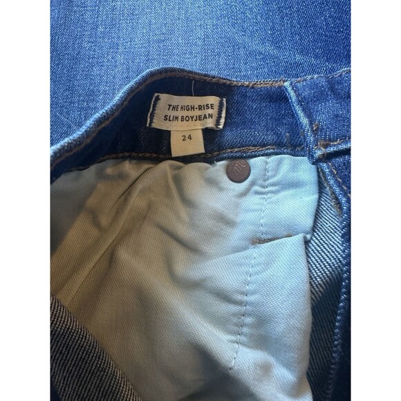 NWT Madewell Women's 24 The High-Rise Slim Boyjean Jeans Style H3322 NEW - Picture 6 of 8